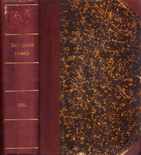 Magyar Gazdák Szemléje 1905 - teljes évfolyam