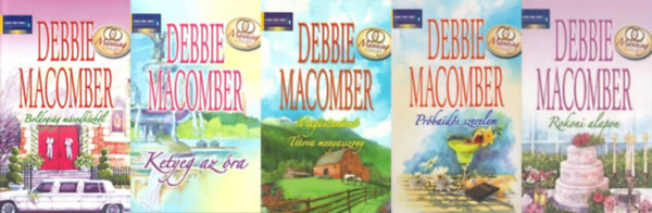 Debbie Macomber - Debbie Macomber 5 ktet: A teljes Manning csald sorozat 1-6:  Magntanrn / Ttova menyasszony +   Ketyeg az ra + Rokoni alapon +  Boldogsg msodkzbl +  Prbaids szerelem