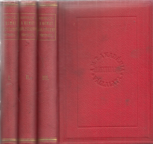 Ribbeck Ott� - A r�mai k�lt�szet t�rt�nete I-III.