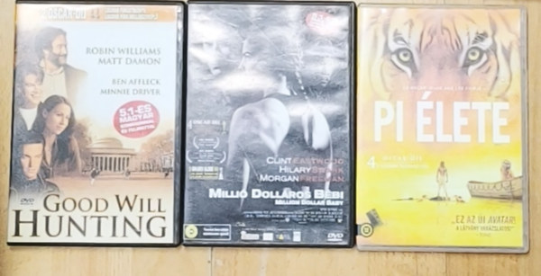 3db Oscar-díjas sikerfilm - Millió Dolláros Bébi, Good Will Hunting, Pi élete