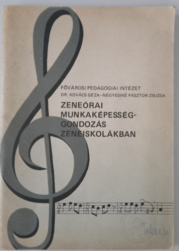 Kovcs/Ngyesin - Zenerai munkakpessggondozs zeneiskolkban