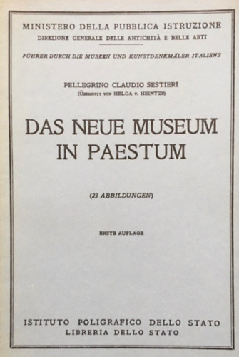 Helga v. Heintze - Das neue Museum in Paestum (23 Abbildungen)