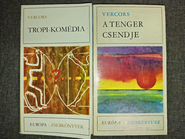 Vercors - 2 db Vercors könyv: Tropi-komédia; A tenger csendje és más kisregények