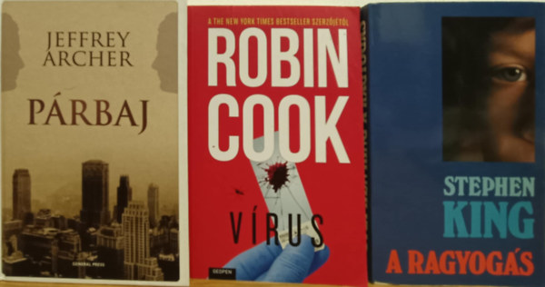 King, Robin Cook, Archer Jeffrey Stephen - Krimi knyvcsomag