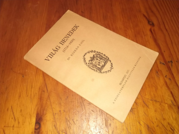 Kisbán Emil - Virág Benedek (1754-1830)