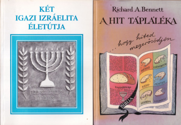 Christian Briem, Richard A. Bennett Samuel Jardine - 6 db vallási könyv: A hit tápláléka + Két igazi izráelita életútja + Izrael titka + Krisztus iskolájában + A Krisztusban hívők elragadtatása + Áradat a kiszáradt Földön