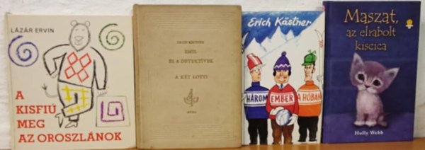 L�z�r Ervin, Erich K�stner Holly Webb - Ifj�s�gi k�nyvcsomag