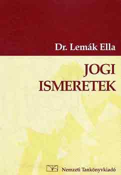 Dr. Lemk Ella - Jogi ismeretek