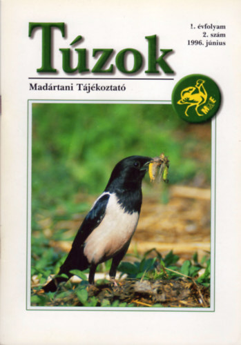 Schmidt Egon  (fszerk.) - Tzok (Madrtani Tjkoztat) - 1. vf. 2. szm (1996. jnius)