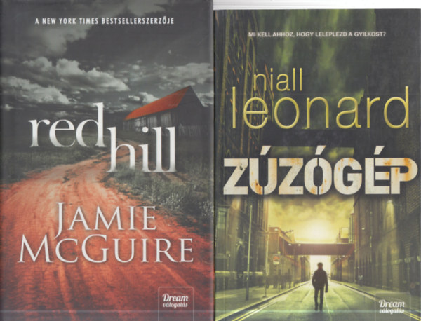 Niall Leonard Jamie McGuire - 2 db. krimi (Red Hill + Z�z�g�p)