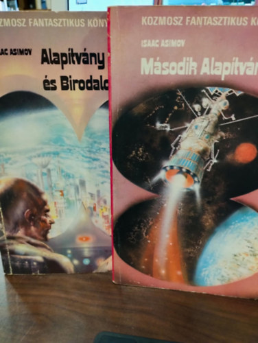 Isaac Asimov - Sci-fi csomag 2 db: KNYVMENT AJNLAT: Alaptvny s Birodalom, Msodik Alaptvny