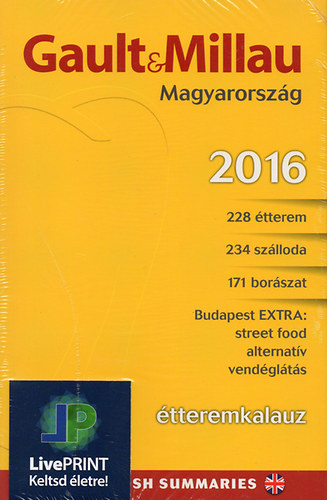 Gault&Millau tteremkalauz Magyarorszg 2016