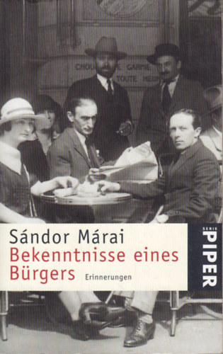 M�rai S�ndor - Bekenntnisse eines B�rgers