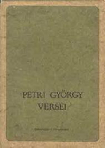 Petri Gy�rgy versei