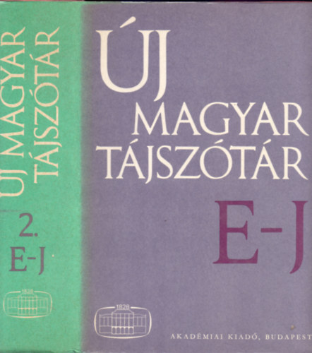 Hossz Ferenc  (szerk.) B. Lrinczy va (fszerk.) - j magyar tjsztr 2. ktet - E-J