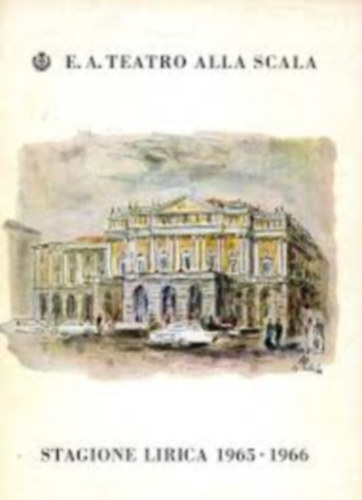Teatro all scala stagione di balletti 1966
