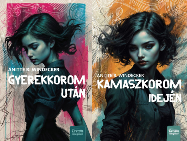 Anitte B. Windecker - 2 db ifjúsági regény az Ida sorozatból: Gyerekkorom után + Kamaszkorom idején