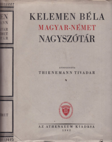 Kelemen Bla - Magyar-Nmet nagysztr