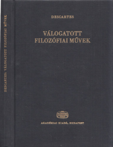 Descartes - V�logatott filoz�fiai m�vek