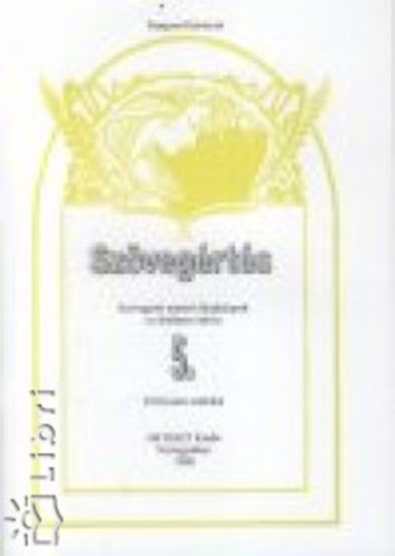 Rangoni Krolyn - Szvegrt mrsi feladatlapok 5. o.