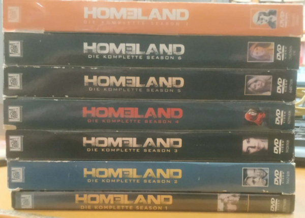 Damian Lewis, Mandy Patinkin Claire Danes - Homeland Die Komplete 1-7 Season (28 DVD)