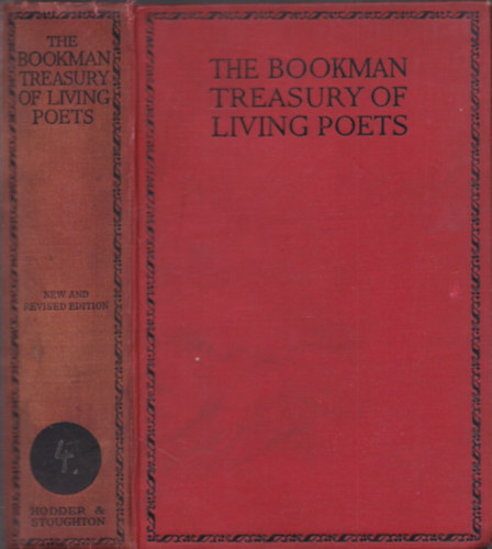 St. John Adcock  (szerk.) - The Bookman Treasury of Living Poets