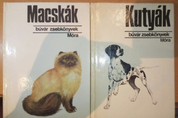 Veress István, Patay László - 2 db Búvár zsebkönyv: Macskák - Kutyák