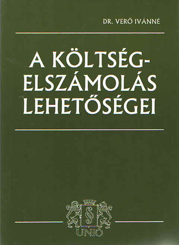 Dr. Ver Ivnn - A kltsgelszmols lehetsgei 2001