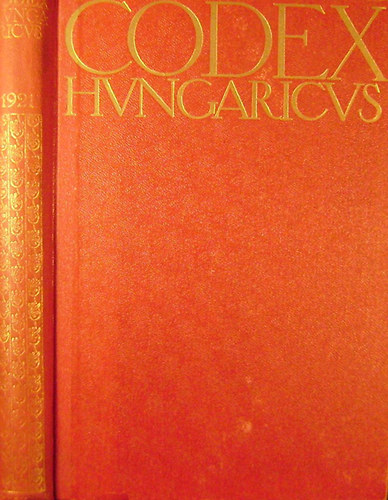Dr. Trfy Gyula - Codex Hungaricus - Magyar trvnyek - 1921. vi trvnycikkek az sszes l trvnyek trgymutatjval