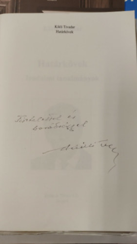 Kikli Tivadar - Hat�rk�vek -Irodalmi tanulm�nyok