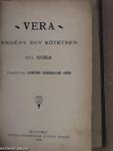 Ouida - Vera