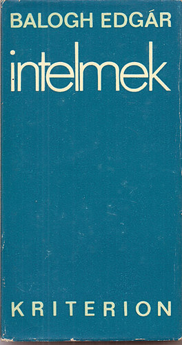 Balogh Edgr - Intelmek