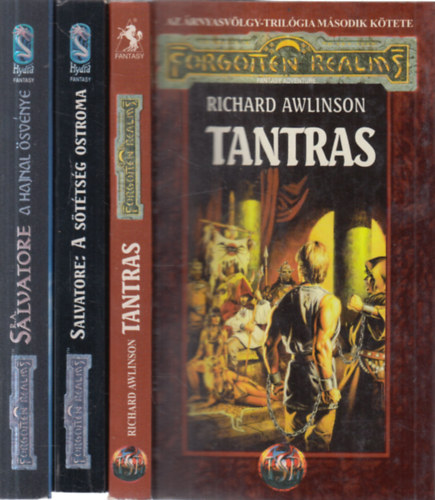 R. A. Salvatore Richard Awlinson - 3 db. Forgotten Realms (Tantras + A sötétség ostroma + A hajnal ösvénye)