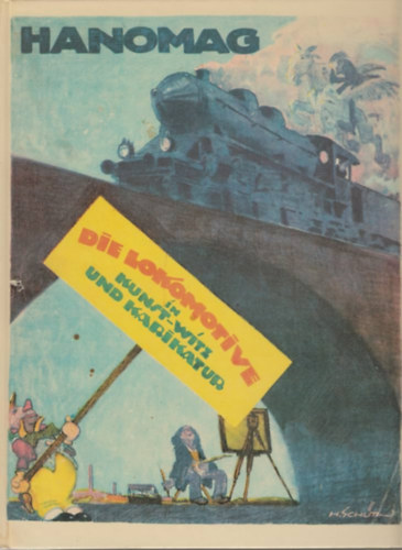 Lokomotive in Kunst, Witz und Karikatur