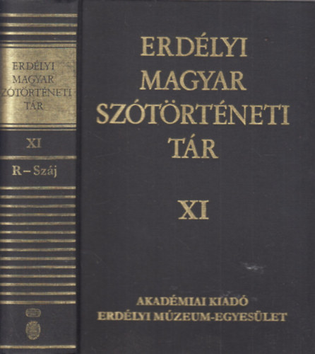 Vmszer Mrta  (szerk.) Szab T. Attila (szerk.) - Erdlyi magyar sztrtneti tr XI. R-Szj