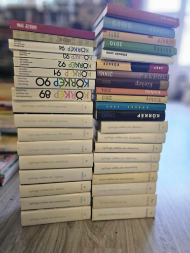 38db K�rk�p, k�nyvcsomag: 1965, 1968-1970, 1974-1978, 1980-1996, 2000, 2002-2007, 2009-2013 - K�NYVMENT� AJ�NLAT
