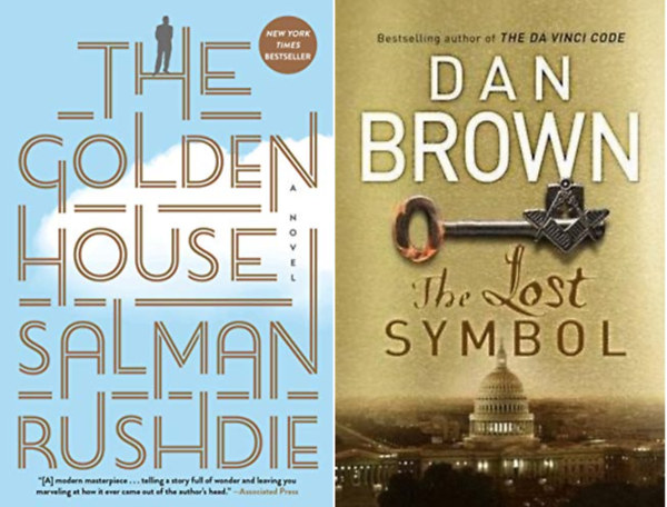 Dan Brown Salman Rushdie - The Golden House: A Novel + The Lost Symbol ( 2 k�tet )
