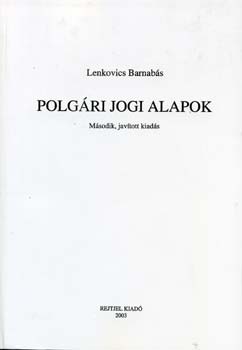 Lenkovics Barnabs - Polgri jogi alapok