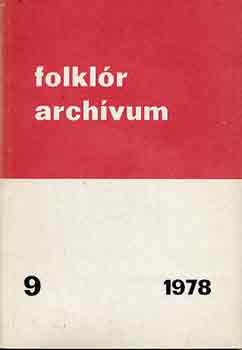 Hoppl Mihly - Folklr archvum 9.