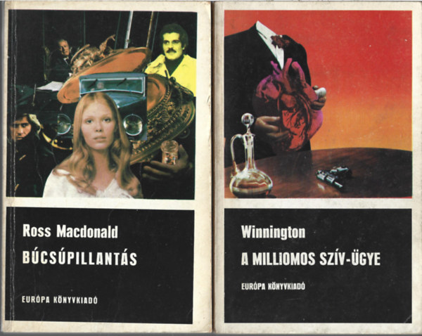 2 db k�nyv, Ross Macdonald: B�cs�pillant�s, Winnington: A milliomos sz�v-�gye