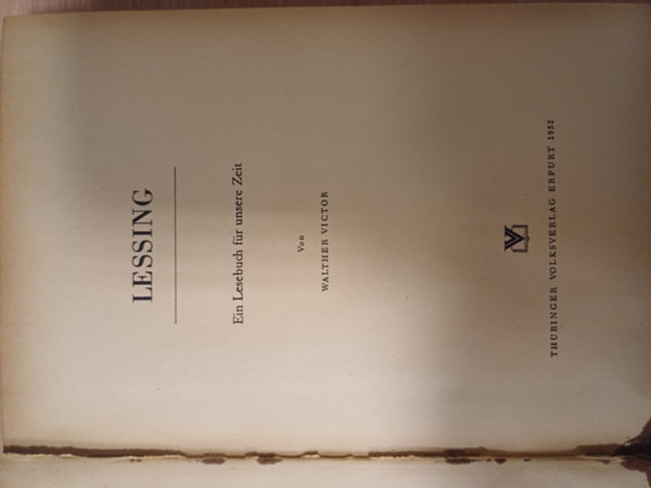 Lessing - Ein Lesebuch für unsere Zeit