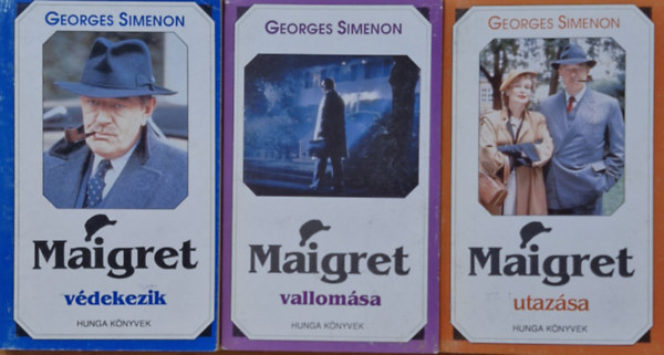 Georges Simenon - Maigret vdekezik + Maigret vallomsa + Maigret utazsa (3 ktet)