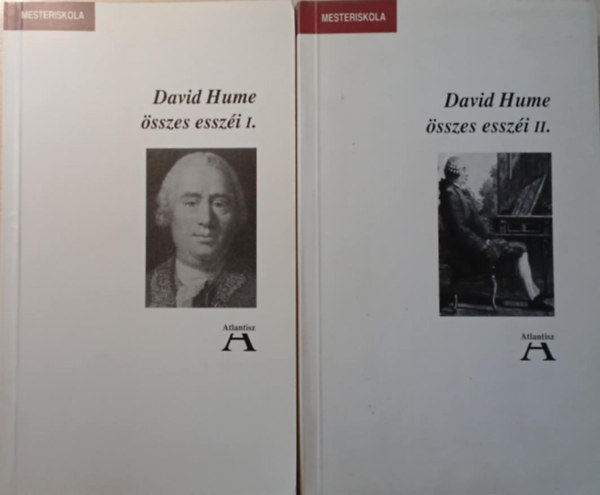 David Hume - David Hume �sszes essz�i I-II.