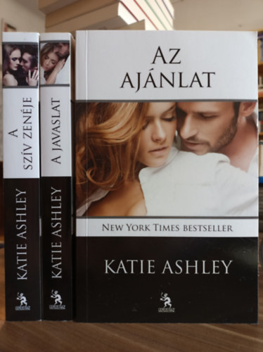 Katie Ashley - 3 db Katie Ashley: A Javaslat; Az Ajánlat; A Szív zenéje