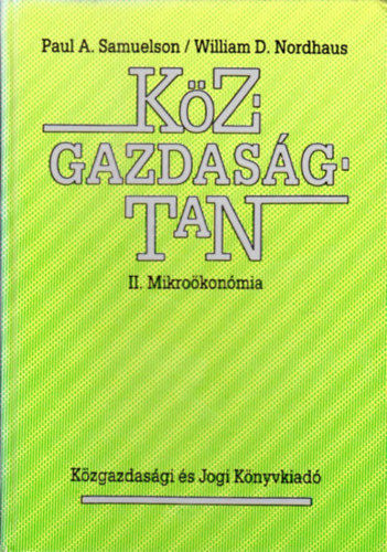 Samuelson-Nordhaus - Kzgazdasgtan II.: Mikrokonmia