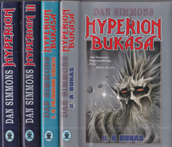 Dan Simmons - 4 db Cherubion: Hyperion I-II. + Hyperion buk�sa I-II.
