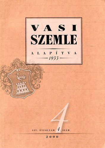 Vasi szemle 2000 LIV.vf. 4.szm