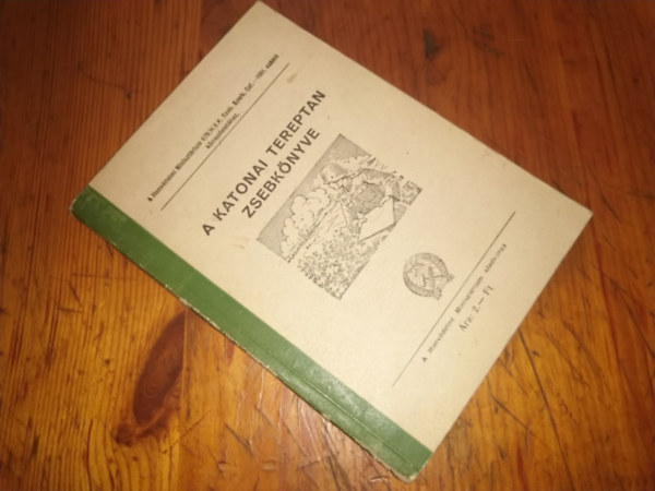 ismeretlen - A katonai tereptan zsebknyve