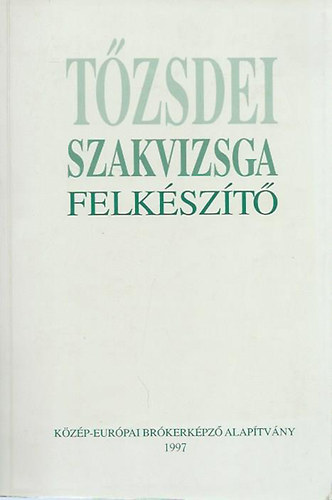 Martin Hajdu Gy�rgy - T�zsdei szakvizsga felk�sz�t�