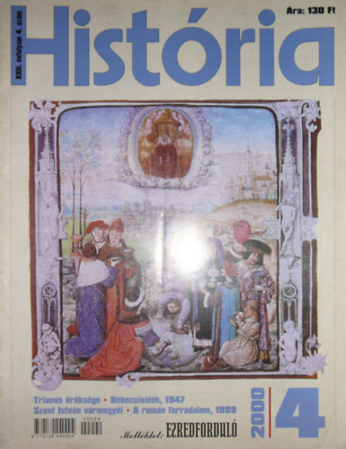 Glatz Ferenc (szerk.) - História XXII. évfolyam 4. szám